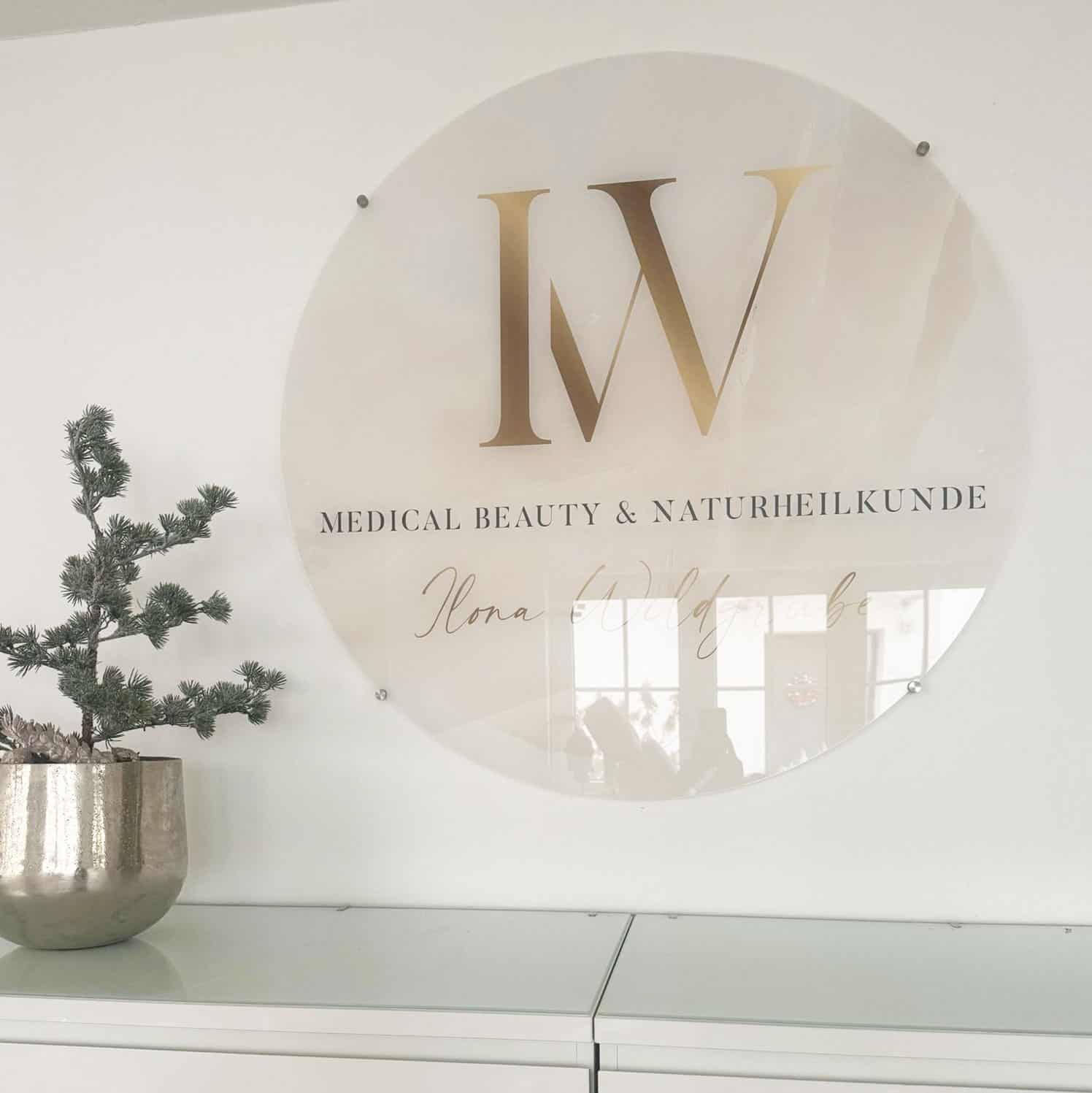 Glamouröses Acrylschild / Wandschild / Wandlogo bis zu 1,50m rund - Image 9