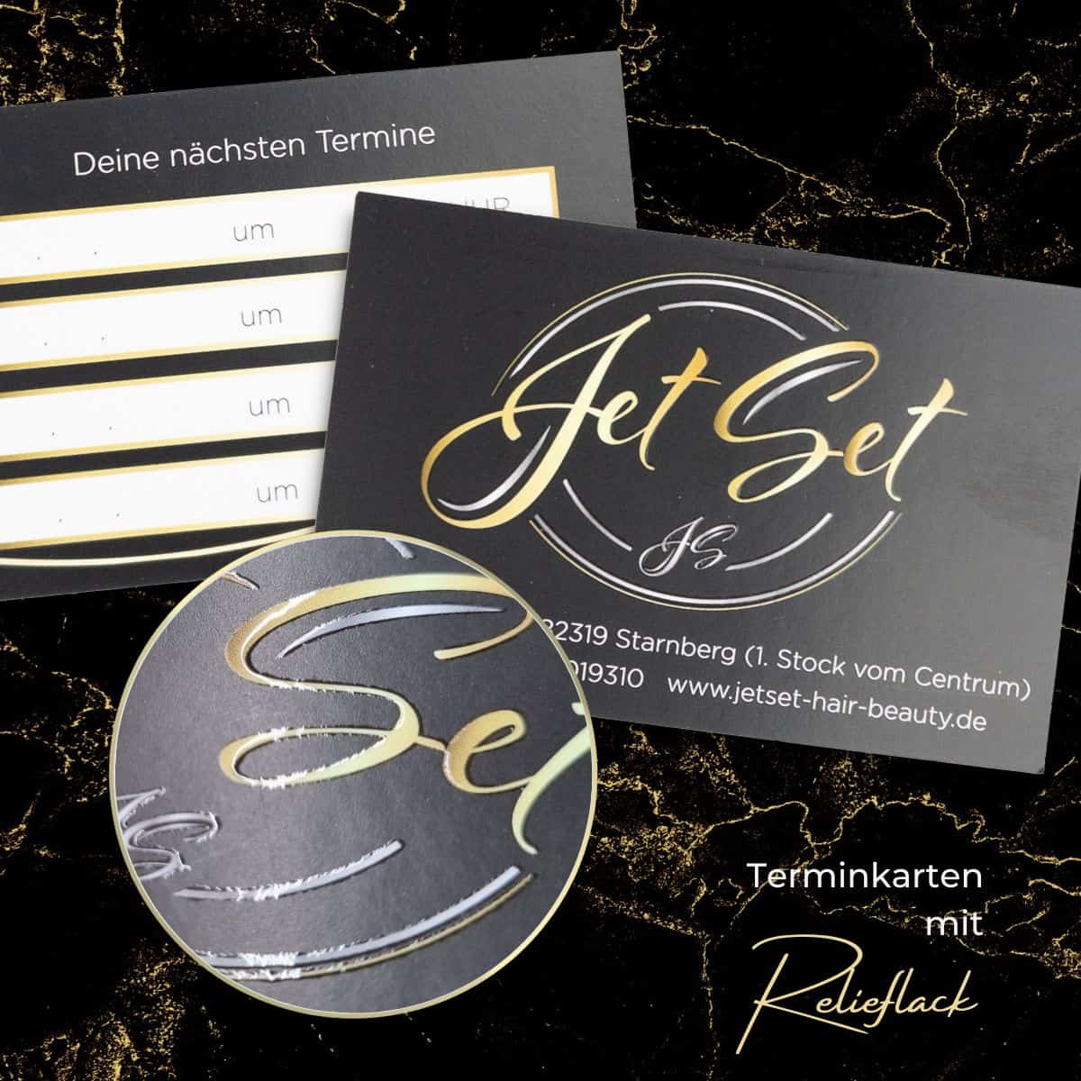 Exklusive Terminkarte mit LACK-Veredelung - Image 4