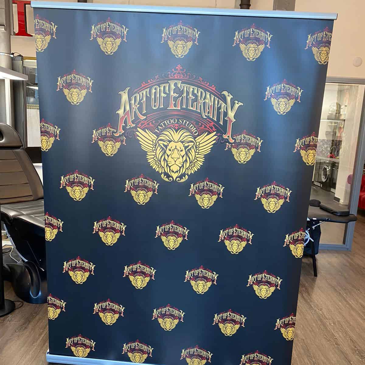 Fotohintergrund - Roll-Up - Fotowand - Aufsteller -  versch. Abmessungen - inkl. Tasche - Image 4