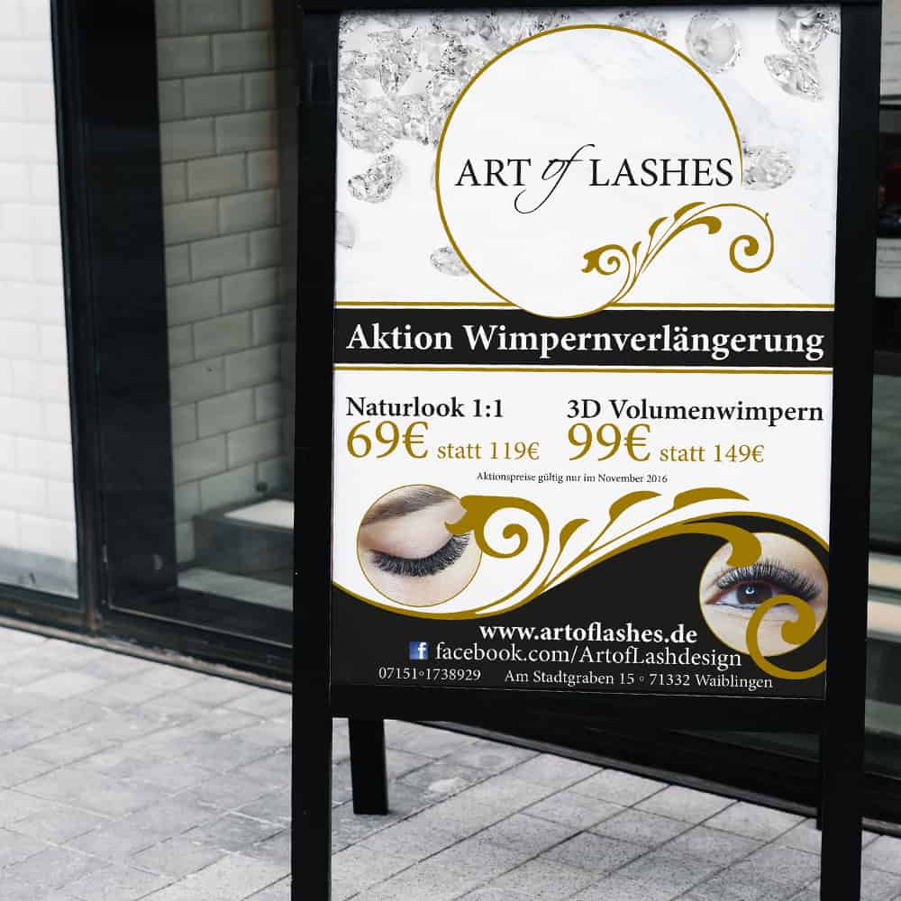 Plakat / Kundenstopper - DINA1 Plakat HOCHGLANZ - im Wunschdesign - Image 6