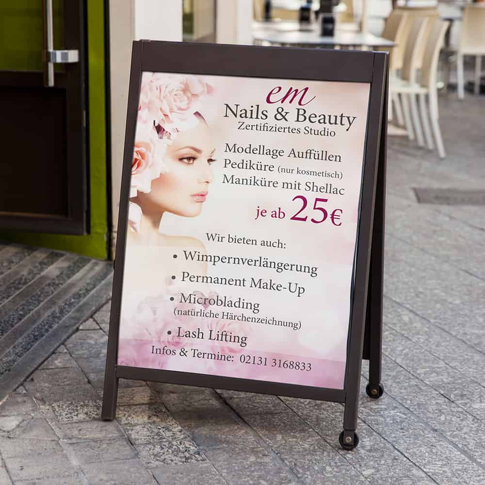 Plakat / Kundenstopper - DINA1 Plakat HOCHGLANZ - im Wunschdesign - Image 5