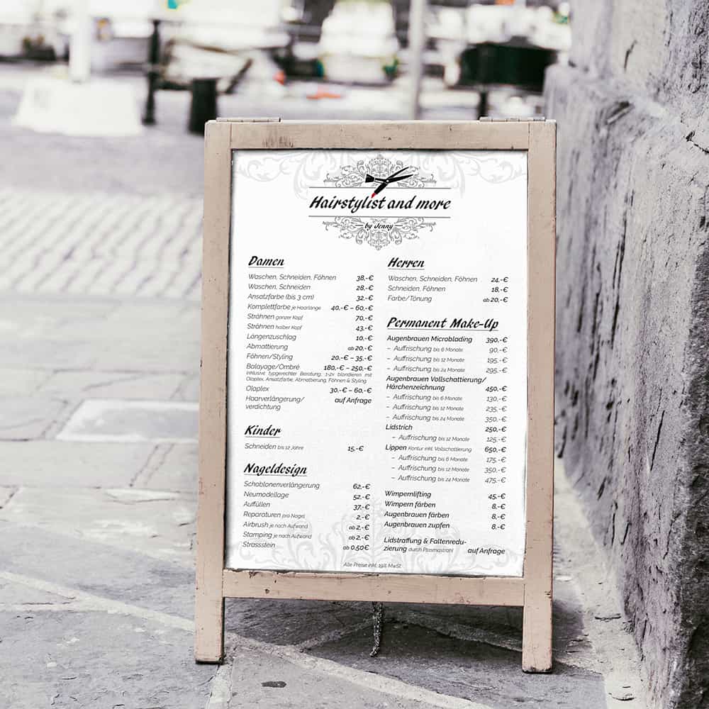 Plakat / Kundenstopper - DINA1 Plakat HOCHGLANZ - im Wunschdesign - Image 4