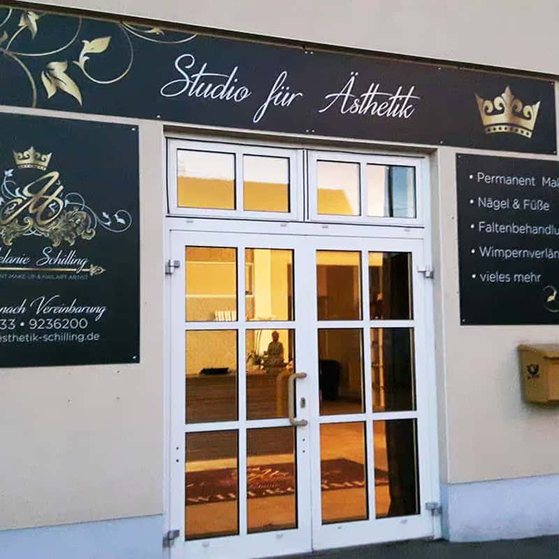 Werbeschild /  Firmenschild / Beschilderung  I  Preis auf Anfrage