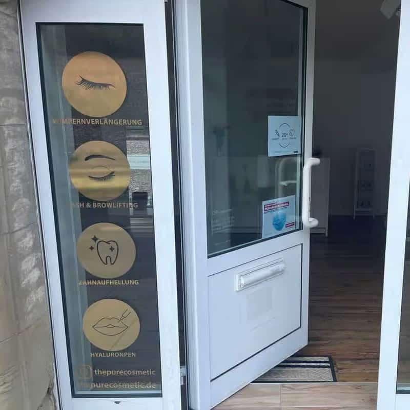 Fensteraufkleber / Icons / Schaufensterbeschriftung / Leistungen / gold & silber - Image 9