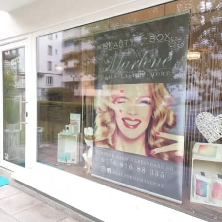 Exklusiver Satin-Dekobanner (Studiodeko / Schaufenster) 100x200cm - Image 11