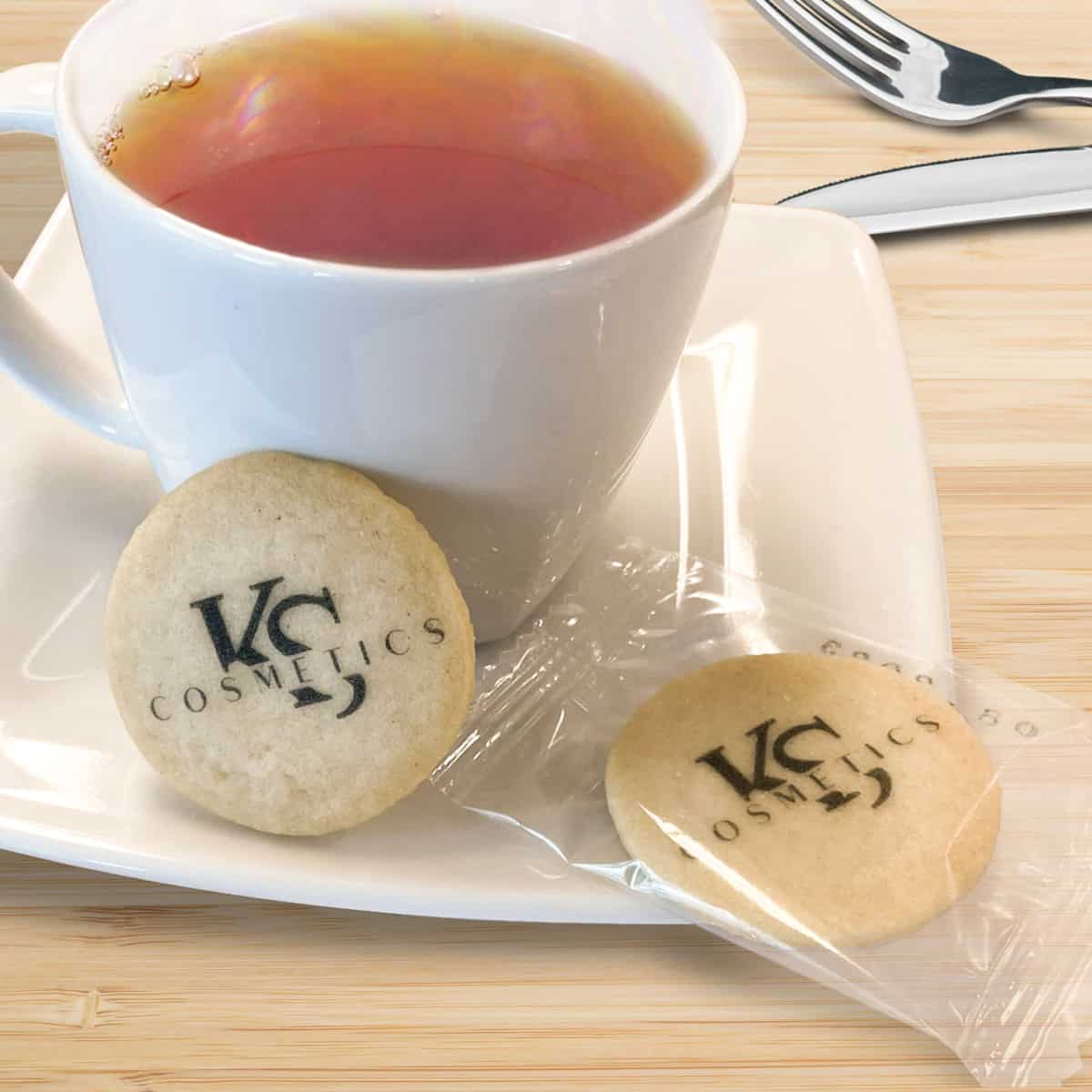 Leckere Kekse mit deinem persönlichen Logo