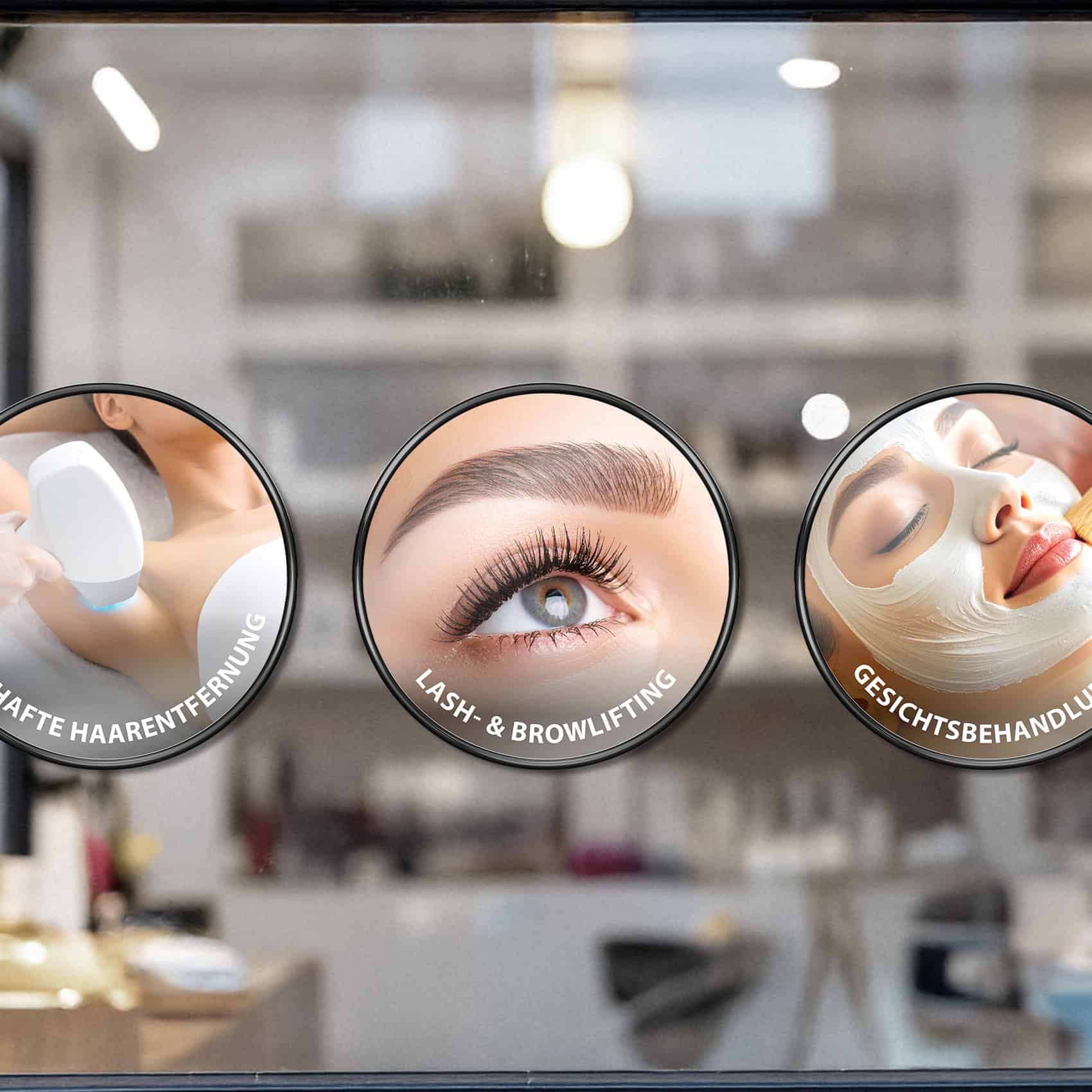 Fensteraufkleber / Foto-Icons / Schaufensterbeschriftung / Leistungen - Image 5