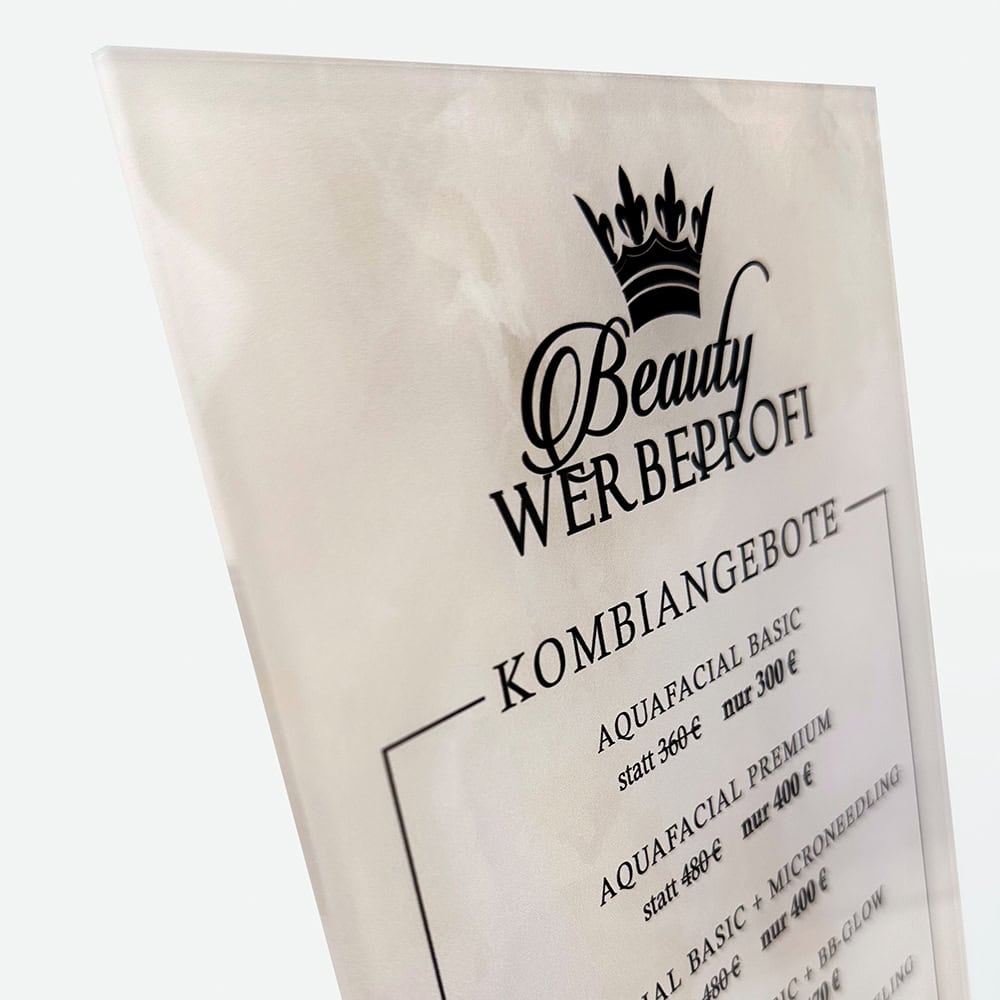 Thekenaufsteller / Preisliste / Infotafel / Hinweistafel - Image 5